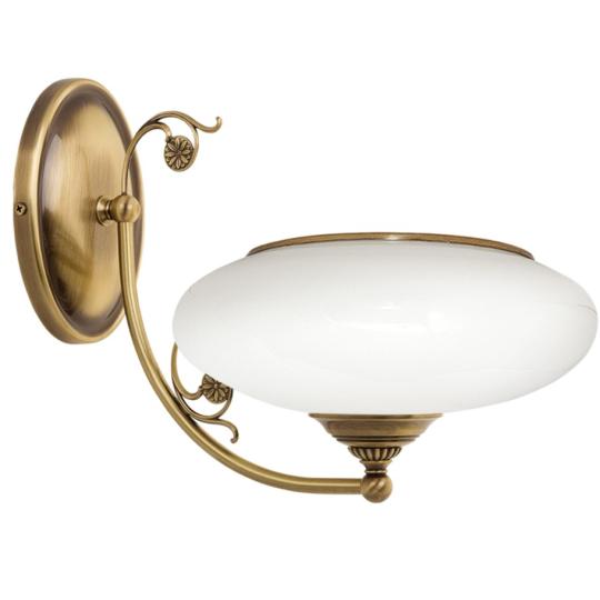 bronzova nastenna lampa secese sklenena tienidlo bronzova lampa luxusna obcianska vila obyvacka spalna osvetlenie.jpg